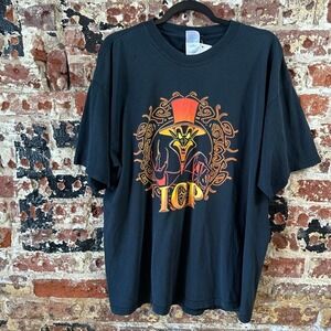 Insane Clown Posse ICP Ringmaster Graphic T-Shirt Black Mens XL Vintage Style